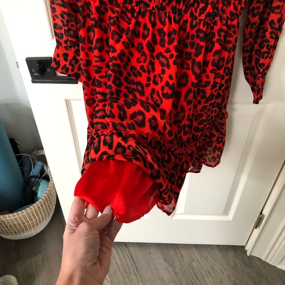 H&M Red/Black Dress - Picture 6 of 8